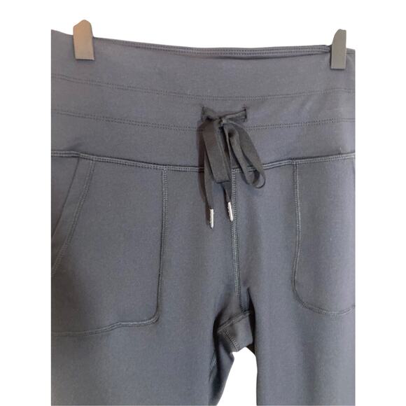 NWOT Layer 8 Cropped Spandex :Loungewear Goth Medium Joggers - Picture 2 of 5